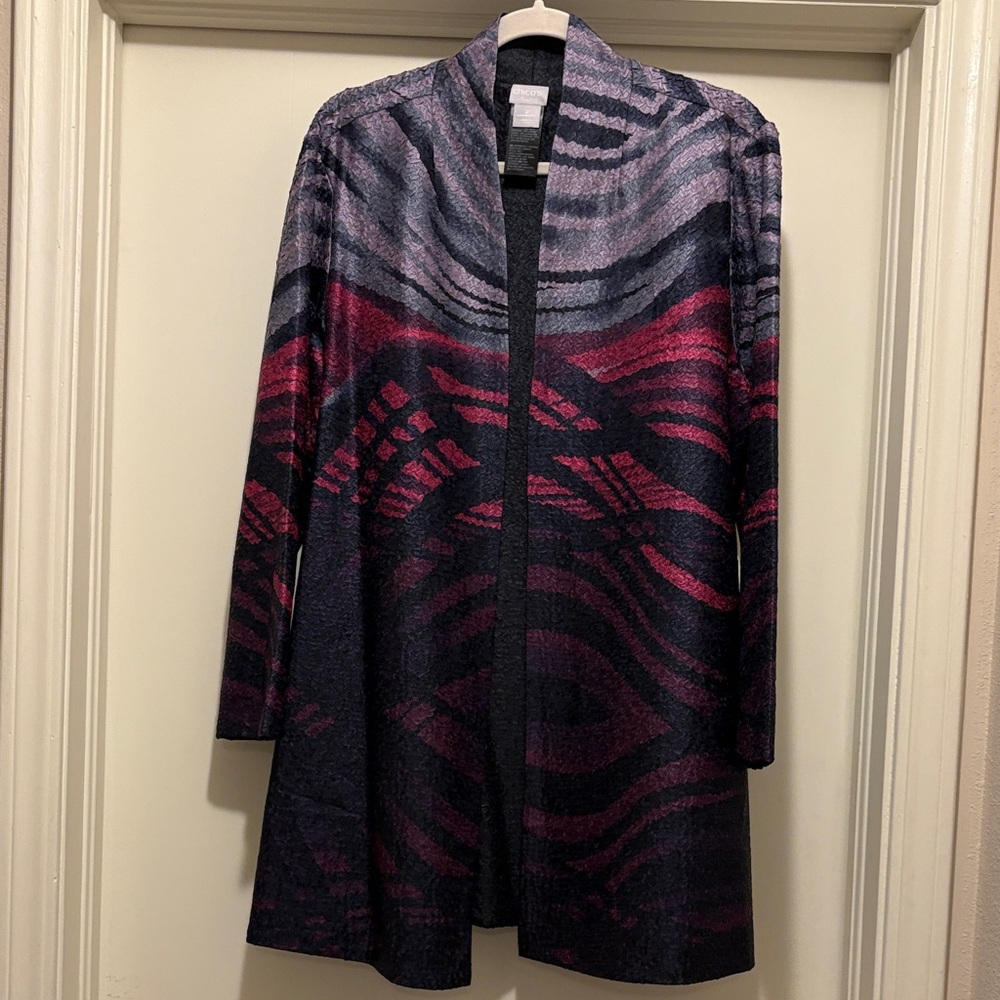 Chico's Multicolor Patterned Jacket - image 1